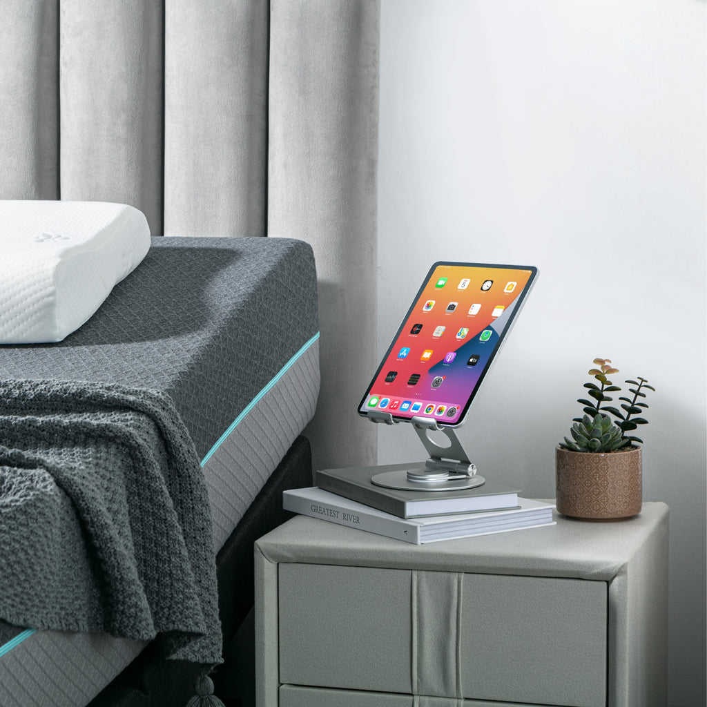 bedside tablet stand on nightstand 2